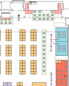 癒しフェア会場見取り図4