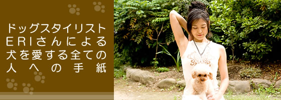 ドッグスタイリストERIさんの手紙
